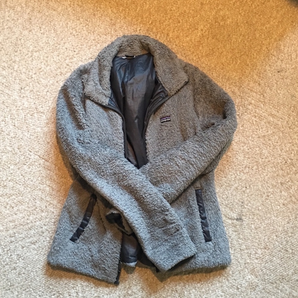 Patagonia fuzzy jacket